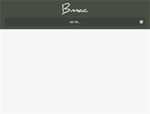 Tablet Screenshot of bmacstudio.com